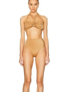 Maygel Coronel gold atolon bikini